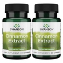 Swanson kanelekstrakt (250 mg, 90 kapsler) (2 pakke)