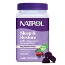 Natrol søvn og gjenopprette magnesiumglycinat blanding gummier, magnesium for søvnhjelpemidler for voksne, melatonin-fri, Cherry Flavored, 30 dagers forsyning
