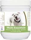 Sunn avl Pit Bull, hvit, multi-Essentials pulver for hunder - et ideelt tillegg av vitaminer, mineraler og antioksidanter for hunden din - 8 oz