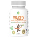 Vekket utholdenhet, energi og utholdenhet støtte 30 kapsler økologisk grønn kaffebønne ekstrakt, Guarana frø ekstrakt, grønn te blad ekstrakt, Ashwagandha rot ekstrakt, og svart pepper ekstrakt som bioperine