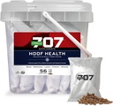 Formel 707 Hoof Helse Equine Supplement, Daglige friske pakker, 56 dagers forsyning - Biotin, Aminosyrer og mineraler for å forbedre og støtte Sunn Horse Hooves