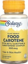 Solaray Food Caroten Kapsler, 10000IU, 100 greve