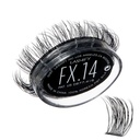 Lashify Fluffy FX 14mm Gossamer DIY Eyelash utvidelser fylle, for de mest curliest og frodig utseende, svart, lett falske lasjer