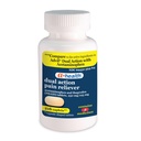 A + Helse Dual Action Acetaminophen 250 mg og Ibuprofen (NSAID) 125 mg smertestillende kapell, 216 teller