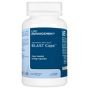 Livsforsterkning Blast Caps, 60 Kapsler - Energi og fokus Supplement - Nootropics Brain Support Supplement med B12, Niacin, Koffein, Taurin, Phenylalanin, Vitamin C, og mer