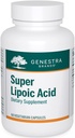 Genestra merker Super Lipoic Acid - Alpha Lipoic Acid å støtte metabolisme og anxtioksidanter - 60 kapsler