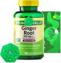 Ginger Root 550 mg, 100 vegetariske kapsler med Bundle Eksklusive vitaminer og mineraler - A til Z - Bedre Ligth & Spring Guide