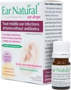 EarNatural® – Behandling for middeløreinfeksjoner, øredobber, kløe – lindring i mindre enn et minutt - i en enkelt behandling – 100% naturlige ingredienser, laget i USA – amerikanske patenter