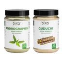 Bixa BOTANICAL Støtte Liver velvære | Andrographis + Guduchi pulver | Bundle | 100% Naturlig Herbal Suppliment