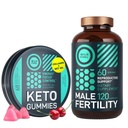 WILD FUEL Mannlig fertilitet Supplement og Keto Gummies Helse og energi Bundle