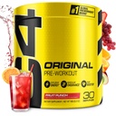 Cellucor C4 opprinnelige pre trening pulver frukt punch | vitamin C for immun støtte | sukker gratis preworkout energi for menn og kvinner | 150 mg kaffe + Beta alinine + kreatin | 30 serveringer
