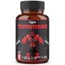 agobi Testosteron Supplement for menn - 11 urter - Ashwagandha, Tribulus, Ginseng og mer - 60 kapsler i 1 måned