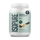 Isopure Plantebasert Protein pulver, saltvannsfri, Glutenfri, Med jern, Vanilla, 20g Planteprotein Per Serving, 1,23 Lbs, 20 Serveringer