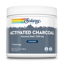 Solaray Aktivert Coconut Charcoal pulver 500 mg | Sunn indre rengjøring og digestiv traktor støtte | 300