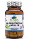 Pure Mountain Botanicals Black Cohosh Capsules - 90 Kosher Vegan Caps - nå med 500mg Wild Black Cohosh Root - Natures Support for Menopause