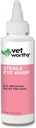 Vet Worthy Eye Wash for hunder - Gentle Eye Cleansing løsning for hunder for å hindre tear Stain og Eye Irritation - Hunde Eye Cleaner for Tear Stain, Dirt og Eye Lostere - 4oz