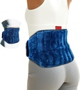 Komfytemp mikrobølgeovn varmepad for rygg smertelindring, perioder krummer, 2.5LB Brukbare Microwavable varmepader, Moist varmeterapi for Sciatica, Waist Coccyx, Warm Compress Recovery Få godt gave