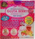 2Box. Gluta Berry Juice supplement 200000mg. Øk kraften til den hvite aura Over hele kroppen hvit aura hud hvit blek fregner mørke flekker raskt absorpsjon effektivt1 boks / 10 poser.