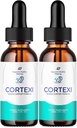 Cortexi Tinnitus øredråper - Cortexi 24, Cortexi flytende dråper, Cortexi anmeldelser, Cortexi Drops for øre relief (2 Pack - 120 ML)