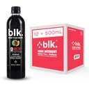 Bla. Naturlig Mineral Alkalin Vann, Vannmelon, 500 ml Pakke med 12, 8 pH vann, Biotilgjengelig Fulvic & Humic Acid Extract, Spor Mineraler, Elektrolytter til Hydrate, Reparasjon og gjenoppretting Celler
