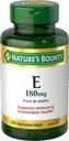 Naturens Bounty Vitamin E 400 IU Softgels Pure DL-Alpha 120 Myke Gels (pakke med 2)
