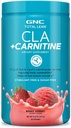 GNC Total Lean CLA + Carnitine | Forbedrer kroppssammensetning og brensel Muskelgjenvinning, Stimulant gratis og sukkerfri | Berry Sorbet | 60 Serverer
