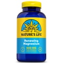 Natures Life Renewing Magnesium 500 mg - Citrat, Malat, Oxid Plus Vitamin B-6 - Muskler og Nerver Støtte - Lab Verifisert (250 Serveringer, 250 Vegkaps)