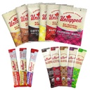 UnTapped Sample Pack - 14 Individuelt innpakkede pakker | Inkluderer all-naturlig ahorn Syrup, Vegansk stroopwafels & Hydration Mixes | Assortert pakke for frigjørende energi og gjenoppretting | USDA Organisk sertifisert
