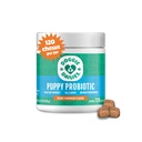 Doggie Dailies Puppy Probiotic, Probiotika for valper med Digestive Enzymer, fremmer Digestive helse, støtter immunsystem og total utvikling (Pumpkin) 120 Myke Chews