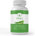 Rene originale ingredienser Okra ekstrakt (100 kapsler), alltid ren, ingen tilsetningsmidler eller fyllstoffer