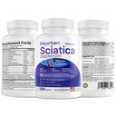Advanced Sciatic Nerve Support Relief: Alpha Lipoic Acid - 18 i 1 Sciatica Kosttilskudd - Vitamin B Complex - laget i USA (120 greve (Pack of 1))