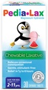 Pedia-Lax Laxative Chewable tabletter for barn, alder 2-11, Vannmelon Flavor, 30 CT