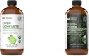 Fullstendig naturlige produkter Liver Complete 16oz & Chanca Piedra 16oz Bundle