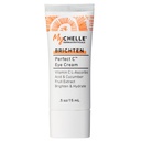 MyCHELLE Dermaceuticals Perfect C Eye Cream - Øyekrem for mørke sirkler og puffiness med vitamin C & Plant stemceller for å redusere synlige tegn på aldring, fine linjer og krukker, 0,51 Fl Oz (pakke med 1)