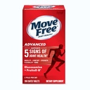 Flytte gratis Advanced Glucosamine Chondroitin + Kalsium Fructoborate Joint Support Supplement, støtter mobilitet komfort styrke smidighet & bein - 200 tabletter (100 porsjoner)*