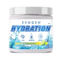Evogen Hydration - Full Spectrum Elektrolyserer pulver | Sugar-fri Elektrolytt pulver Supplement for Hydrasjon, Energi, og Recovery | Kokosvann, B Vitaminer, Kalium | Lemon Lime | 30 Serveringer