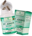 Pure Premium St. Johns Wort Capsules 500mg - Mood Support Supplement - Herbal & Naturlig Normal Stress Supplements - St. John Wort Støtte Positiv Mood for menn og kvinner - 3 måneders forsyning - 100 Kapsler
