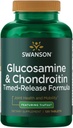 Swanson Timed-Environment Glucosamine & Chondroitin Sulfate 750/600 Milligrams 120 Tabs