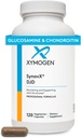 XYMOGEN SynovX DJD - bidrar til å opprettholde sunne ledd + gir felles tusjebygging blokker med MSM, grønn-lippede mussel, Chondroitin sulfat, glukosaminsulfat, hyaluronsyre (120 kapsler)