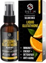 Sistem Liposomal Glutatione Supplement, Antioksidanter, Detox Cleanse, Immun Support Supplement, Vitamin C, Liposomal Spray, Glutatione Serum, Tropisk Citrus Flavor