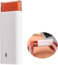 Reise piller organisator 3 ganger om dagen, daglig pille boks for reise, søte bærbare pille tilfelle piller dispenser Mini piller holder for kosttilskudd, piller, vitaminer og medisinering (hvit)