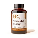 Utslitt Naturals Vitamin K2 | 180mg MenaQ7® Form av K2 |
