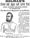 Liver Pad Advertisement Namerican Patent Medicine Advertisement 1876 For HolmanS Fever og Ague Liver Pad Poster Print av (18 x 24)