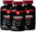 svart valnøttekstrakt, tarmflora kompleks standardprosess - CANDIDA AWAY COMPLEX - aloe vera blad ekstrakt, caprylsyre, immun booster, oregano olje kapsler organisk super styrke - 3 Bot 180 Caps