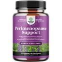Komplett Perimenopause Supplement for kvinner - Multi fordel Menopause Ease for kvinner med Maca Root Vitex Berry & Black Cohosh for Hot Flashes Night Sweats Hormone Balance og Mood Support (2 måned)