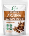 Organic Arjuna Bark pulver | Terminalia Arjuna | Ayurvedic hjerte helse pulver | USDA sertifisert av Proud Planet (16 Ounce)