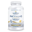 Nordic Naturals ProOmega-D, Lemon Flavor - 180 Soft Gels - 1280 mg Omega-3 + 1000 IU D3 - High-Potency Fish Oil - EPA & DHA - Hjerne, Øye, Hjerte, & Immune Helse - Ikke-GMO - 90 Services