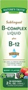 Naturens sannhet sublingual B kompleks flytende Plus B-12 naturlig berry flavor væske - 2 oz, pakke med 2