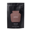 WelleCo Plant-basert sjokoladeprotein pulver, organisk brun ris & pee blanding, 16g protein per servering, Dairy-fri kosttilskudd for energi, gjenoppretting og daglig ernæring, 10.5 oz