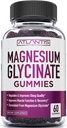 Atlantis Nutrition Magnesium Glycinate Gummies 700mg – Vegansk Magnesium Glycinate for barn og voksne – Muskelstøtte og forbedret søvn - Delicious Grape Flavor - for hele familien - 60 Count